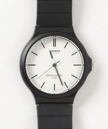 CASIO カシオ / クォーツ 腕時計 ラバーベルト 5気圧防水 ラウンドフェイス アナログ腕時計 //// MWラウンドシリーズ