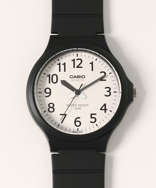 セール】CASIO カシオ / クォーツ 腕時計 ラバーベルト 5気圧