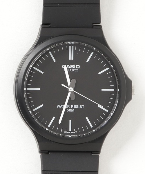 セール】CASIO カシオ / クォーツ 腕時計 ラバーベルト 5気圧防水