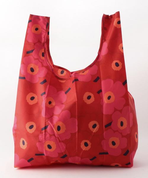 marimekko(マリメッコ)の「<marimekko>UNIMINI バッグ(エコバッグ/サブバッグ・レディース・ブラック/レッド・FREE)」の1枚目の写真
