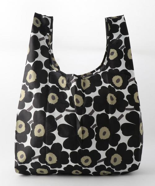 marimekko(マリメッコ)の「<marimekko>UNIMINI バッグ(エコバッグ/サブバッグ・レディース・ブラック/レッド・FREE)」の2枚目の写真