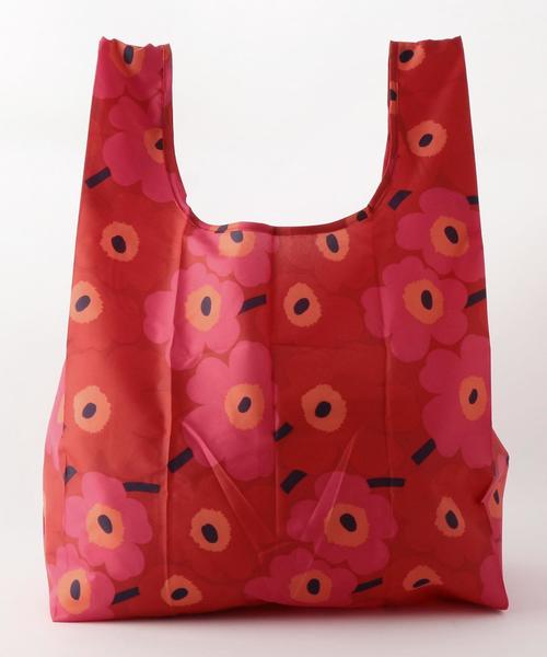 marimekko(マリメッコ)の「<marimekko>UNIMINI バッグ(エコバッグ/サブバッグ・レディース・ブラック/レッド・FREE)」の4枚目の写真