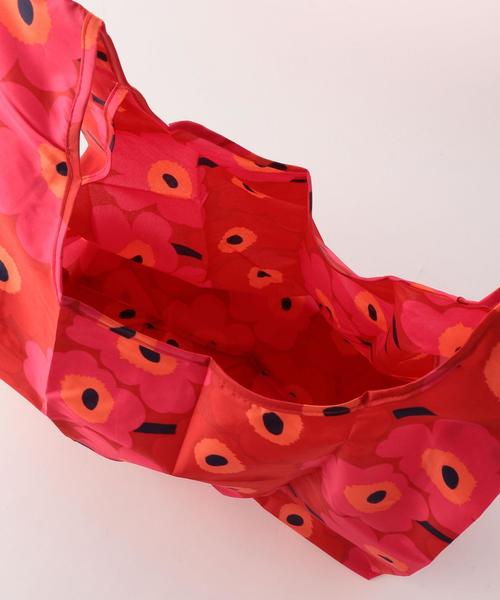 marimekko(マリメッコ)の「<marimekko>UNIMINI バッグ(エコバッグ/サブバッグ・レディース・ブラック/レッド・FREE)」の6枚目の写真