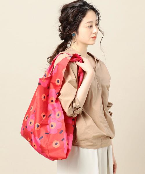 marimekko(マリメッコ)の「<marimekko>UNIMINI バッグ(エコバッグ/サブバッグ・レディース・ブラック/レッド・FREE)」の8枚目の写真