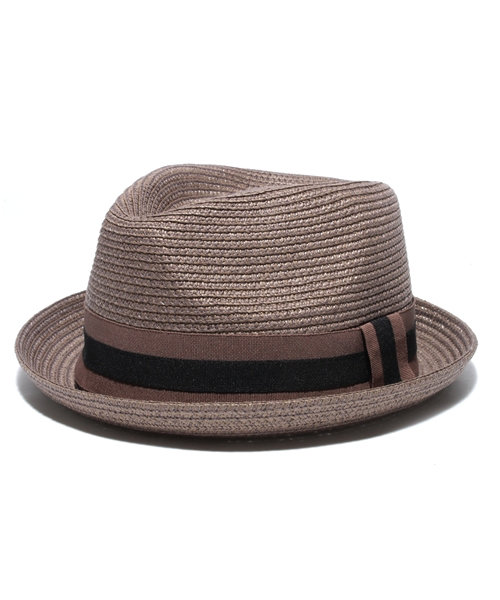 BEAMS（ビームス）の「O.ﾍﾟｰﾊﾟｰ2ﾄｰﾝﾎﾟｰｸ（ハット・メンズ・ブラック/ベージュ/ブラウン・ONE SIZE）」の3枚目の写真