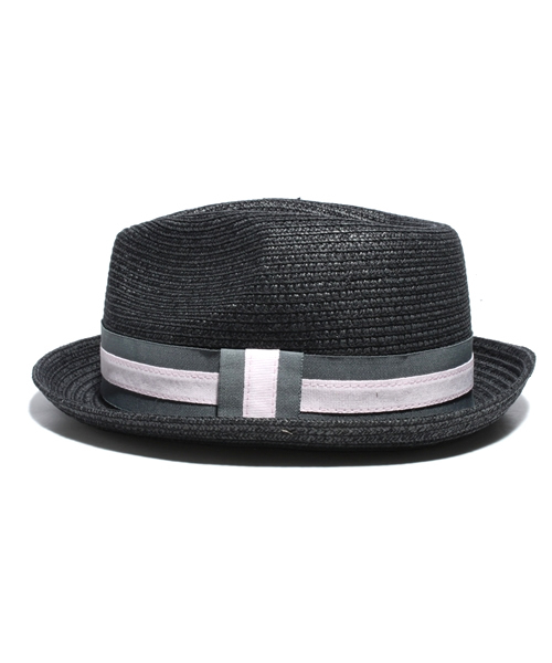 BEAMS（ビームス）の「O.ﾍﾟｰﾊﾟｰ2ﾄｰﾝﾎﾟｰｸ（ハット・メンズ・ブラック/ベージュ/ブラウン・ONE SIZE）」の4枚目の写真