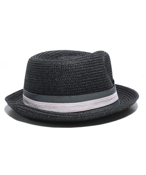 BEAMS（ビームス）の「O.ﾍﾟｰﾊﾟｰ2ﾄｰﾝﾎﾟｰｸ（ハット・メンズ・ブラック/ベージュ/ブラウン・ONE SIZE）」の5枚目の写真