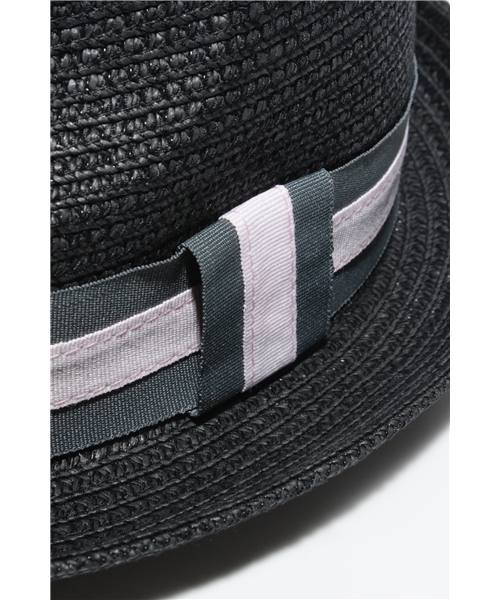 BEAMS（ビームス）の「O.ﾍﾟｰﾊﾟｰ2ﾄｰﾝﾎﾟｰｸ（ハット・メンズ・ブラック/ベージュ/ブラウン・ONE SIZE）」の6枚目の写真