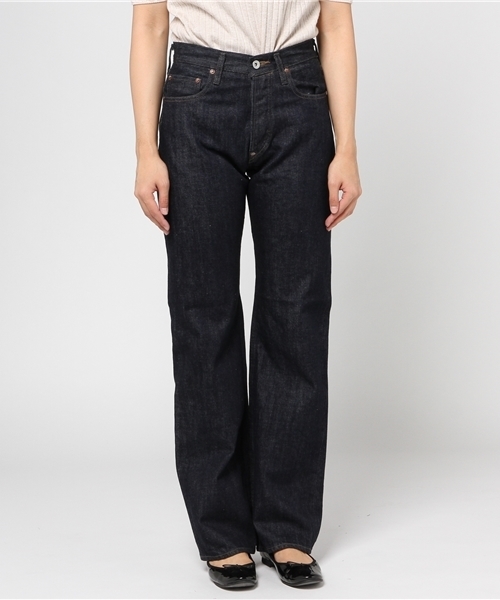 MHL.（エムエイチエル）の「CANTON DENIM（デニムパンツ・レディース・インディゴブルー・28/26/27）」の2枚目の写真