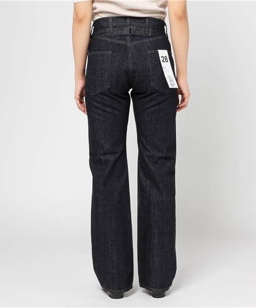 MHL.（エムエイチエル）の「CANTON DENIM（デニムパンツ・レディース・インディゴブルー・28/26/27）」の4枚目の写真