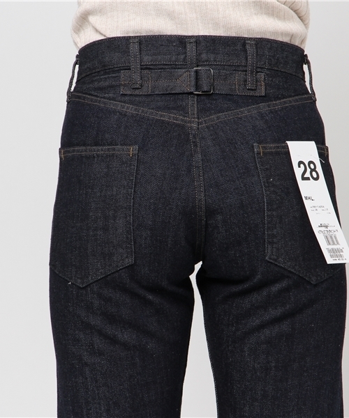 MHL.（エムエイチエル）の「CANTON DENIM（デニムパンツ・レディース・インディゴブルー・28/26/27）」の6枚目の写真