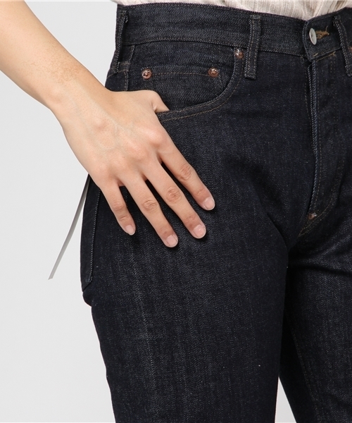 MHL.（エムエイチエル）の「CANTON DENIM（デニムパンツ・レディース・インディゴブルー・28/26/27）」の7枚目の写真