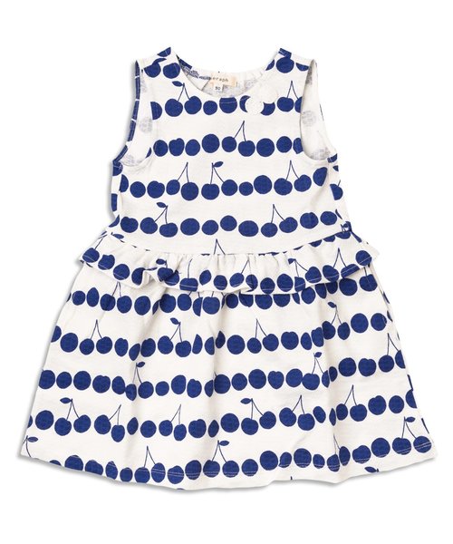 Seraph（セラフ）の「4色2柄ノースリーブワンピース（ワンピース・キッズ・エメラルド/イエロー/レッド/ネイビー・80/140/90/100/120/95/110/130）」の3枚目の写真