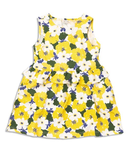 Seraph（セラフ）の「4色2柄ノースリーブワンピース（ワンピース・キッズ・エメラルド/イエロー/レッド/ネイビー・80/140/90/100/120/95/110/130）」の19枚目の写真