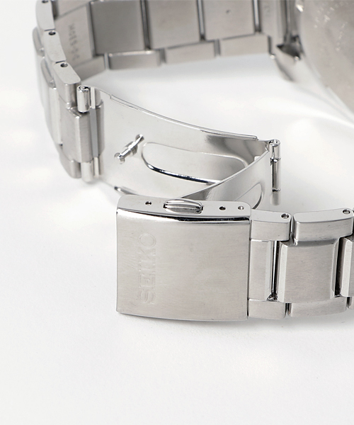 SEIKO（セイコー）の「SEIKO セイコー クロノグラフ メタルバンド クォーツ腕時計【WEB限定】（アナログ腕時計・メンズ・シルバー・FREE）」の7枚目の写真