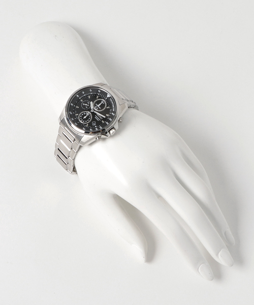 SEIKO（セイコー）の「SEIKO セイコー クロノグラフ メタルバンド クォーツ腕時計【WEB限定】（アナログ腕時計・メンズ・シルバー・FREE）」の5枚目の写真