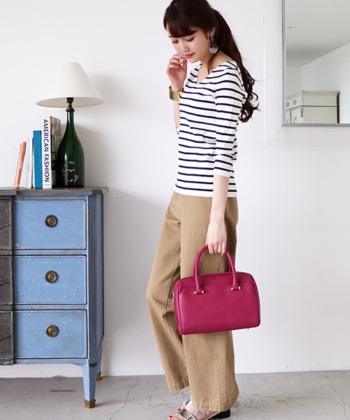 N.（N. Natural Beauty Basic）（エヌエヌナチュラルビューティーベーシック）の「総針ニットプルオーバー七分袖（ニット/セーター・レディース・ピンク系その他/ホワイト系その他/ブルー系その他・MEDIUM）」の7枚目の写真