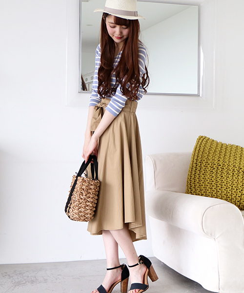 N.（N. Natural Beauty Basic）（エヌエヌナチュラルビューティーベーシック）の「総針ニットプルオーバー七分袖（ニット/セーター・レディース・ピンク系その他/ホワイト系その他/ブルー系その他・MEDIUM）」の10枚目の写真