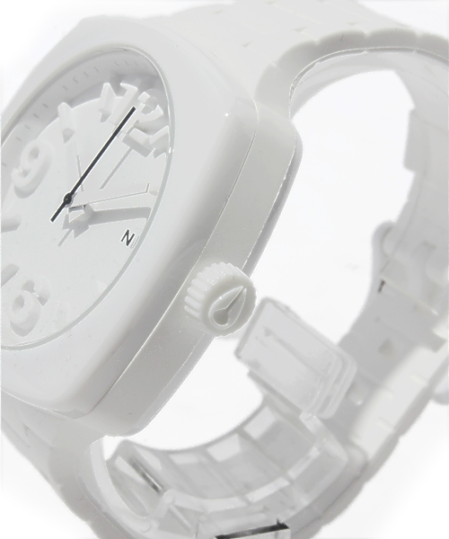 BEAMS BOY（ビームスボーイ）の「NIXON / "DIAL"（アナログ腕時計・レディース・ホワイト/ブラック・ONE SIZE）」の5枚目の写真