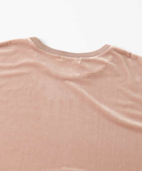 URBAN RESEARCH（アーバンリサーチ）の「ベロアTシャツ（Tシャツ/カットソー・レディース・ネイビー/グレー系その他/ベージュ系その他・FREE）」の15枚目の写真