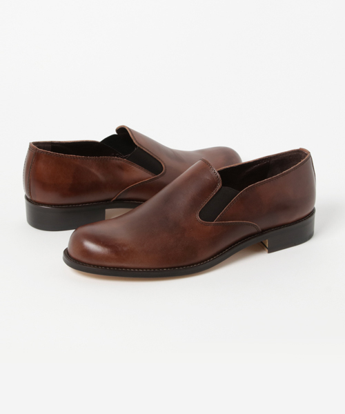 PADRONE（パドローネ）の「【PADRONE】SIDE GORE SHOES/サイドゴアシューズ/PU8054-2201-17A（ドレスシューズ・メンズ・キャメル/ダークブラウン/ブラック・40/41/43/42）」の9枚目の写真