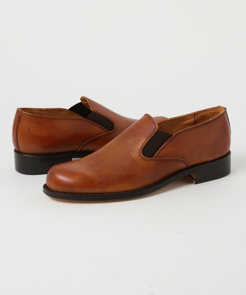 PADRONE（パドローネ）の「【PADRONE】SIDE GORE SHOES/サイドゴアシューズ/PU8054-2201-17A（ドレスシューズ・メンズ・キャメル/ダークブラウン/ブラック・40/41/43/42）」の8枚目の写真