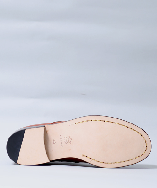 PADRONE（パドローネ）の「【PADRONE】SIDE GORE SHOES/サイドゴアシューズ/PU8054-2201-17A（ドレスシューズ・メンズ・キャメル/ダークブラウン/ブラック・40/41/43/42）」の12枚目の写真