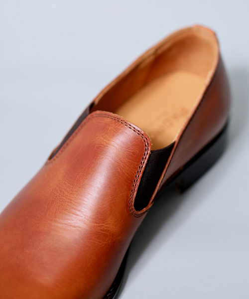 PADRONE（パドローネ）の「【PADRONE】SIDE GORE SHOES/サイドゴアシューズ/PU8054-2201-17A（ドレスシューズ・メンズ・キャメル/ダークブラウン/ブラック・40/41/43/42）」の16枚目の写真