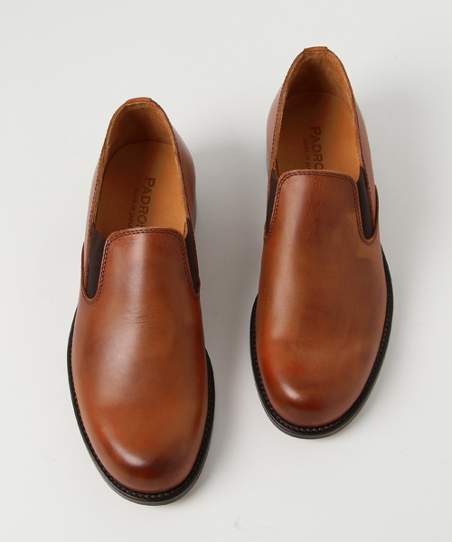 PADRONE（パドローネ）の「【PADRONE】SIDE GORE SHOES/サイドゴアシューズ/PU8054-2201-17A（ドレスシューズ・メンズ・キャメル/ダークブラウン/ブラック・40/41/43/42）」の5枚目の写真