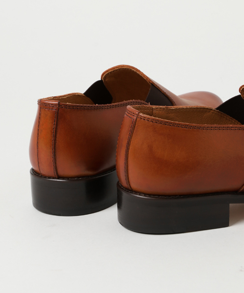 PADRONE（パドローネ）の「【PADRONE】SIDE GORE SHOES/サイドゴアシューズ/PU8054-2201-17A（ドレスシューズ・メンズ・キャメル/ダークブラウン/ブラック・40/41/43/42）」の7枚目の写真