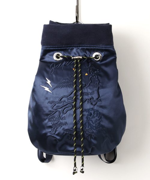 Cheek チーク の スカジャン刺繍リュック バックパック リュック Wear