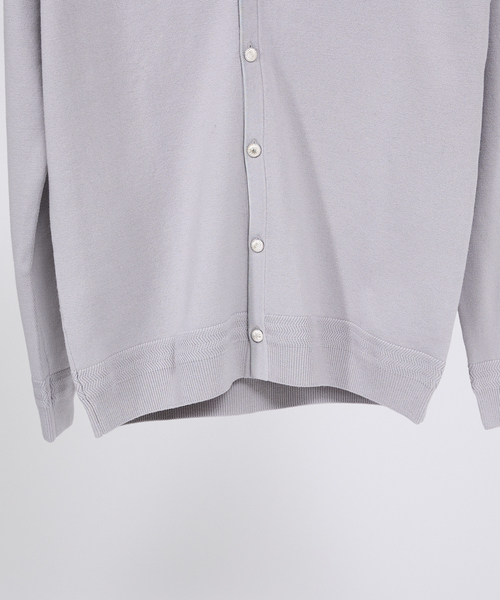 5351 POUR LES HOMMES（ゴーサンゴーイチプールオム）の「“ONTARIO COMFORT”カーディガン（カーディガン/ボレロ・メンズ・ブラック/ライトグレー・44/48/46）」の7枚目の写真