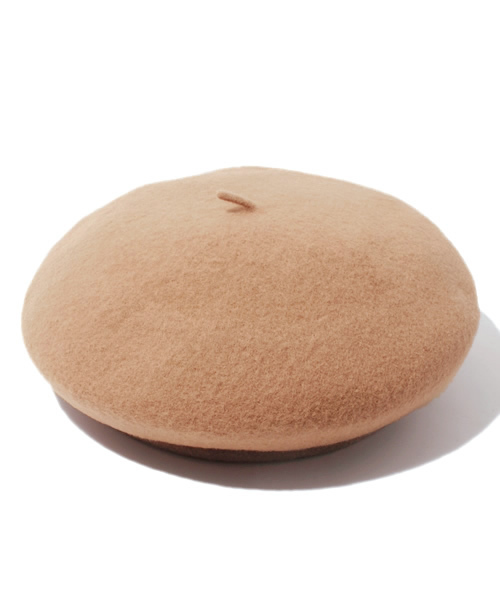 BEAUTY&YOUTH UNITED ARROWS（ビューティーアンドユースユナイテッドアローズ）の「BY П フェルトカラーベレエ ◆（ハンチング/ベレー帽・レディース・ブラック/グレー/ベージュ/ワインレッド/ダークグリーン/オフホワイト/ロイヤルブルー・フリー）」の4枚目の写真