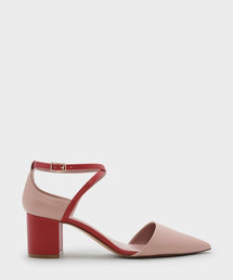 クリスクロスポインテッドヒール / CRISS CROSS POINTED HEELS