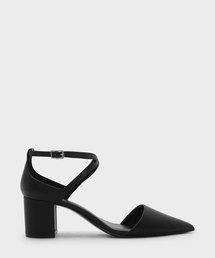 クリスクロスポインテッドヒール / CRISS CROSS POINTED HEELS