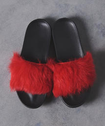 UGG | ＜UGG(アグ)＞ファー サンダル(サンダル)