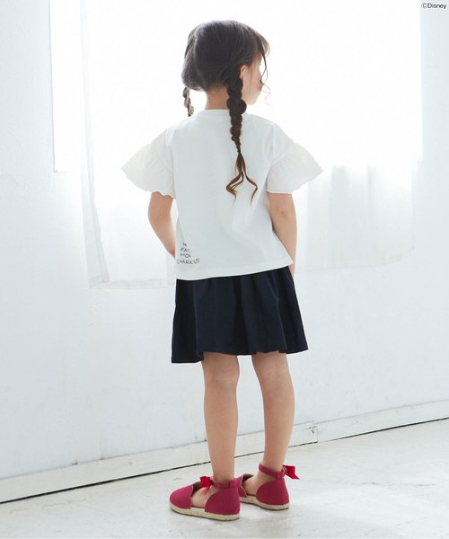 apres les cours（アプレレクール）の「Disney（ディズニー）ミニースターTシャツ（Tシャツ/カットソー・キッズ・オフホワイト/グレー・100/120/110/90/80/140/130）」の12枚目の写真