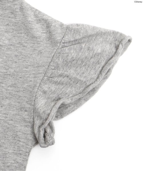 apres les cours（アプレレクール）の「Disney（ディズニー）ミニースターTシャツ（Tシャツ/カットソー・キッズ・オフホワイト/グレー・100/120/110/90/80/140/130）」の5枚目の写真