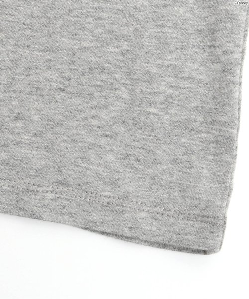 apres les cours（アプレレクール）の「Disney（ディズニー）ミニースターTシャツ（Tシャツ/カットソー・キッズ・オフホワイト/グレー・100/120/110/90/80/140/130）」の4枚目の写真