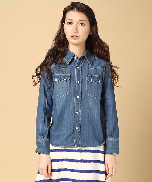 Lee リー Dungarees ダンガリーズ ウエスタン デニムシャツ 長袖シャツ メンズ ウエスタンシャツ デニシャツ 定番 送料無料 LM7234 Lee DUNGAREES | 公式Lee（リー）ブランドサイト