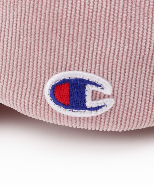 Champion(チャンピオン)の「Champion別注コーデュロイキャップ(キャップ・レディース・ブラック/ベージュ/ピンク・00)」の8枚目の写真