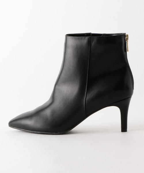 green label relaxing(グリーンレーベルリラクシング)の「◆KFC ポインテッドショートブーツ(7.0cmヒール) ◆(ブーツ・レディース・ブラック/モカ/ダークブラウン/その他1・S/M/L/LL)」の6枚目の写真