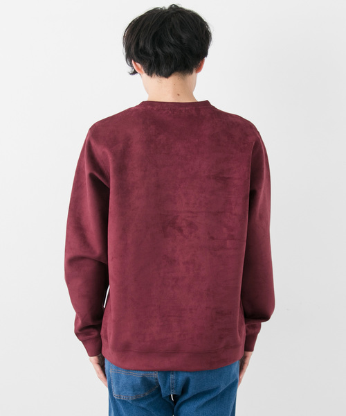 ITEMS URBANRESEARCH(アイテムズ アーバンリサーチ)の「フェイクスエードクルーネック(Tシャツ/カットソー・メンズ・ベージュ/グレー/カーキ/ボルドー・40/38)」の11枚目の写真