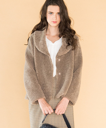 ketty | プードルショールカラージャケット(その他アウター)