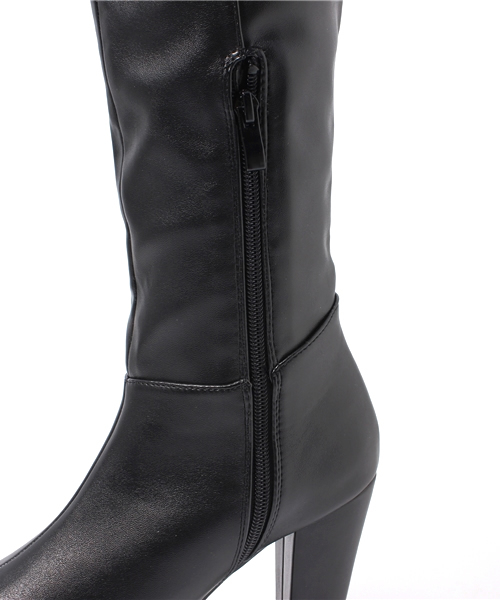 WEGO（ウィゴー）の「WEGO/サイハイブーツ（ブーツ・レディース・ブラック/ブラック系その他・23.5/24.5）」の9枚目の写真