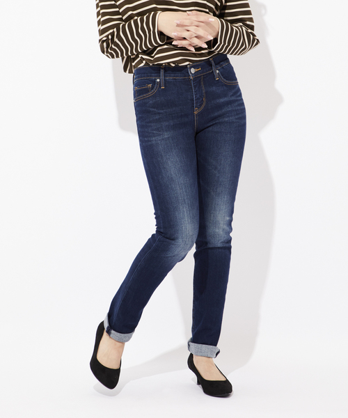 Levi's(リーバイス)の「【Levi's】「Shaping」312 シェイピングWARM スリムフィット(デニムパンツ・レディース・ダークインディゴブルー・24inch/25inch/26inch/27inch)」の7枚目の写真