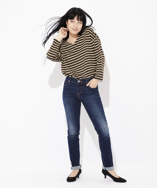 Levi's(リーバイス)の「【Levi's】「Shaping」312 シェイピングWARM スリムフィット(デニムパンツ・レディース・ダークインディゴブルー・24inch/25inch/26inch/27inch)」の9枚目の写真