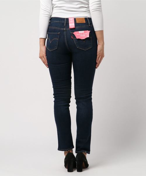 Levi's(リーバイス)の「【Levi's】「Shaping」312 シェイピングWARM スリムフィット(デニムパンツ・レディース・ダークインディゴブルー・24inch/25inch/26inch/27inch)」の3枚目の写真
