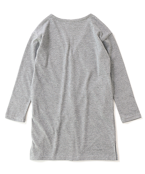 devirock（デビロック）の「ロング丈長袖カーディガン（カーディガン/ボレロ・キッズ・ブラック/ネイビー/杢グレー・110cm/100cm/120cm/130cm/140cm/150cm/160cm）」の5枚目の写真