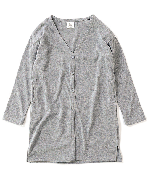 devirock（デビロック）の「ロング丈長袖カーディガン（カーディガン/ボレロ・キッズ・ブラック/ネイビー/杢グレー・110cm/100cm/120cm/130cm/140cm/150cm/160cm）」の12枚目の写真